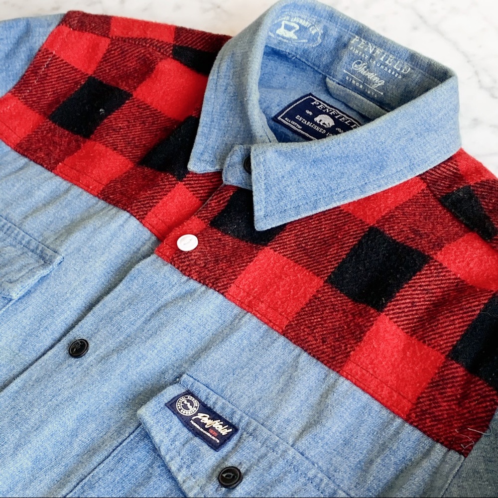 ⚡️Madewell x Penfield Wayland Flannel Shirt, Med